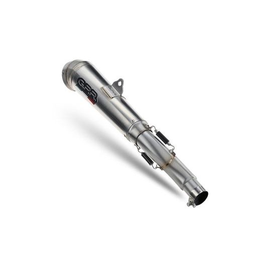 Výfuk kompletný GPR POWERCONE EVO Y.225.RACE.PCEV Brushed Stainless steel including removable db killer