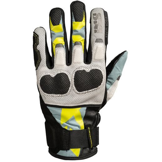 Rukavice iXS VENTURE-AIR 1.0 X4-050406 black-blue grey-lime yellow 4XL