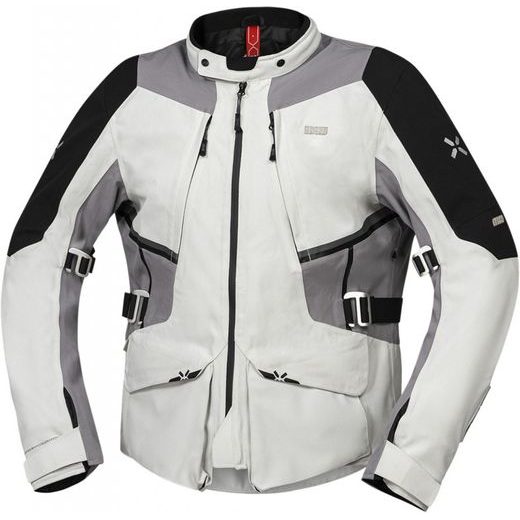 Laminated jacket iXS TOURSTER-STX 1.0 X2-111405 light grey-grey XS