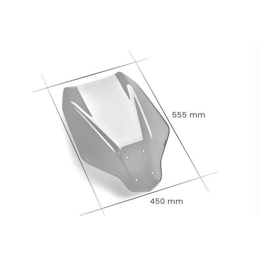 Plexi na motorku PUIG V-TECH LINE TOURING 21259H dymové