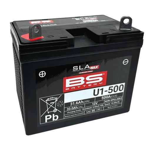 V továrni aktivovaný akumulátor BS-BATTERY U1-500 SLA MAX aktivovaná batéria