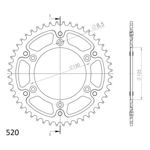 Reťazová sada D.I.D Chain - strieborný chain 520 VX, X-ring (X, NX, QX, XS), CHK front sprocket SUPERSPROX, CHK rear sprocket SUPERSPROX STEALTH pre HUSABERG FE 450/E 2004-2008