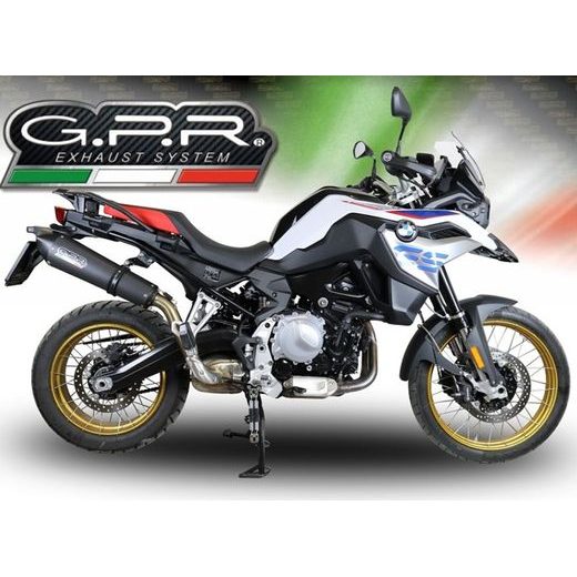 Koncovka výfuku Slip-on GPR NEW GRAND PRIX EVO BLACK TITANIUM E4.BMW.94.GPAN.BLT Titanium Matte Black including removable db killer and link pipe