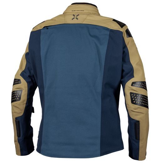 Bunda s laminovanou membránou iXS TOURSTER-STX 3.0 X2-111407 desert brown-deep blue-horizon blue 4XL