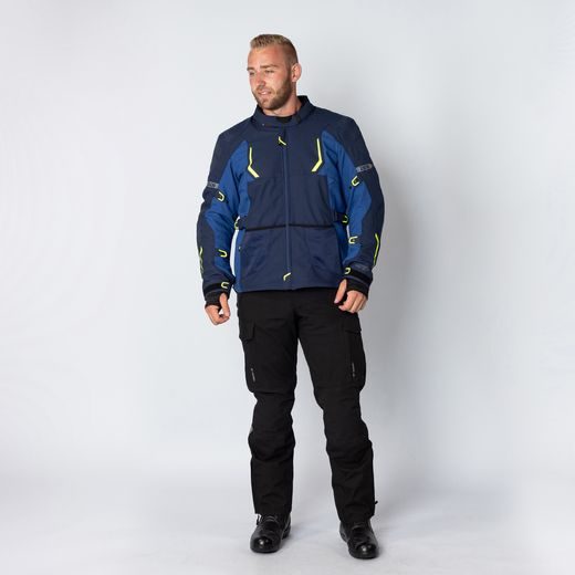 Bunda Tour iXS LENNOX-ST+ X56054 blue-light blue-neon yellow 2XL