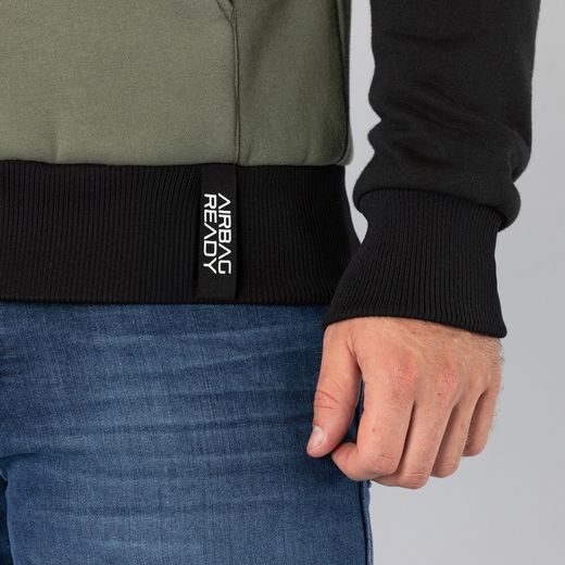 Mikina iXS RAPID 1.0 X2-343405 olive-orange 2XL