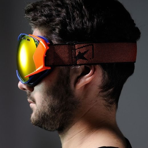 Okuliare ARIETE MANTIS 13940-AOR modrá orange claws, red multi-layer lens