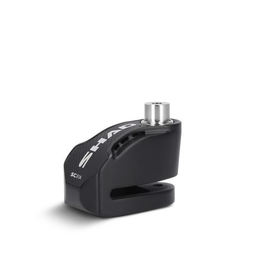 Zámok na kotúč s alarmom SHAD SC61A C0S6100A čierna pin 6mm
