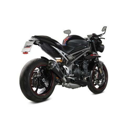 Koncovka výfuku MIVV DELTA RACE T.021.LDRC čierna