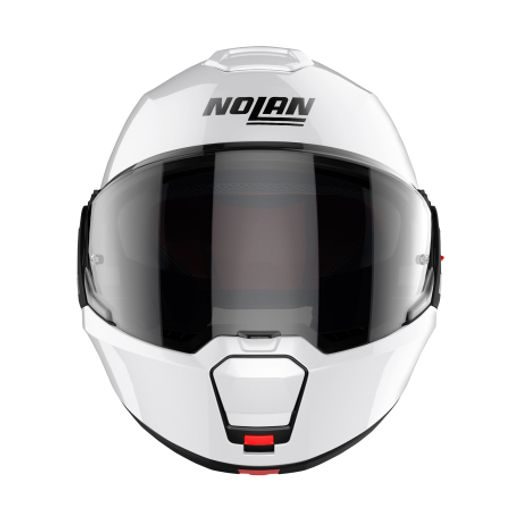 Moto helma Nolan N120-1 Classic N-com Metal White 5