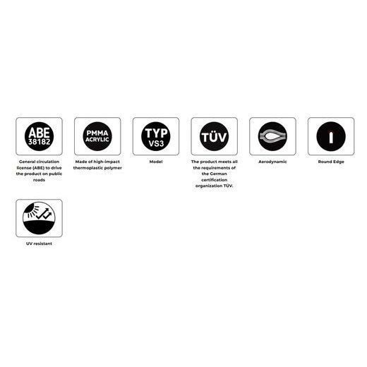 Plexi štít PUIG SPORT 22514W priehľadné