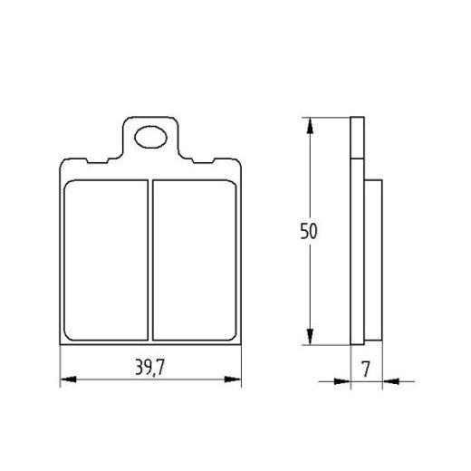 Brzdové obloženie ACCOSSATO AGPA194 EV1