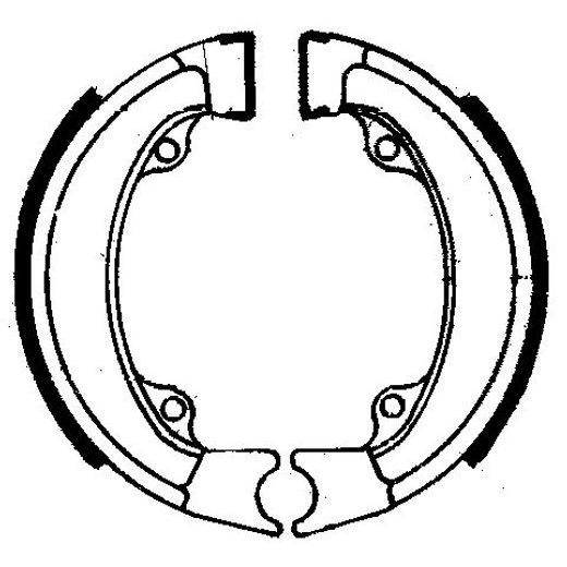 Brzdové čeľuste FERODO 225129003