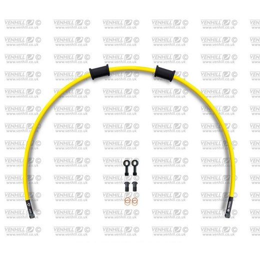 Hadica prednej brzdy sada Venhill POWERHOSEPLUS HON-1006FB-YE (1 hadica v sade) žlté hadice čierne koncovky