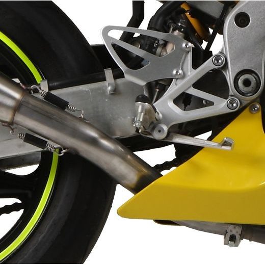 Koncovka výfuku Slip-on GPR TRIOVAL CAT.96.TRI leštená nerezová oceľ pre HONDA CB 600 F Hornet (S ABS) 2003-2006