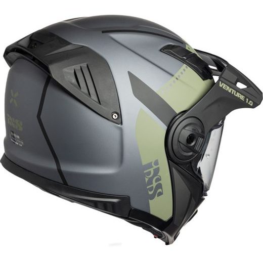 Flip-up helmet iXS VENTURE 1.0 X15903 black-anthracite-olive XS