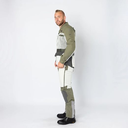 Nohavice iXS VENTURE-AIR 1.0 X2-055405 light grey-olive M