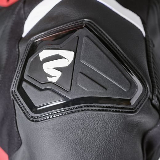 2pcs leather suit GMS GR-1 ZG70000 čierno-červeno-biela 48H