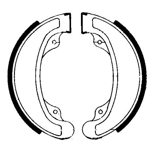 Brzdové čeľuste FERODO 225129008