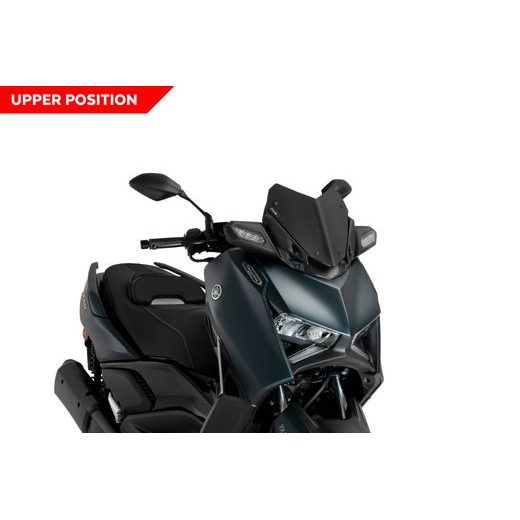 Plexi na motorku PUIG V-TECH LINE SPORT 21744J matná čierna