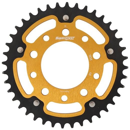 Reťazová rozeta SUPERSPROX STEALTH RST-1333:40-GLD zlatá 40T, 520