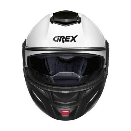 Moto helma Grex G9.2 Offset N-com Metal White 12
