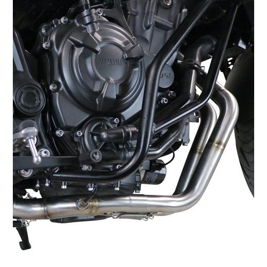 Výfuk kompletný GPR DEEPTONE INOX Y.191.RACE.DE Brushed Stainless steel pre YAMAHA XSR 700 2016-2020