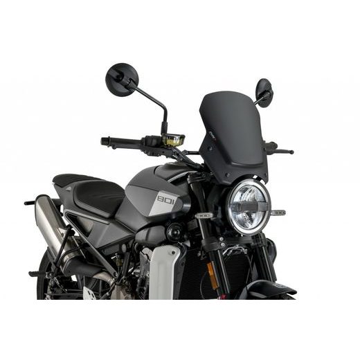 Plexi na motorku PUIG NEW GEN. SPORT 22189J matná čierna