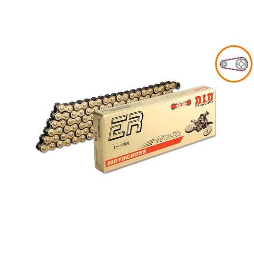 Reťazová sada D.I.D Chain - zlatý reťaz 420 NZ, Netesnený, koliesko SUPERSPROX, rozeta JT pre DERBI GPR 50 Nude 2006-2012