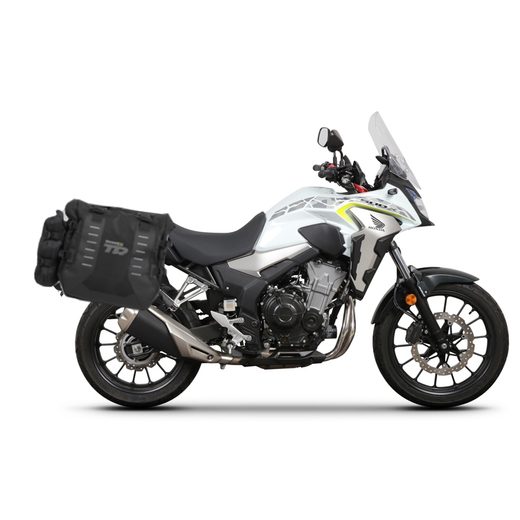 Kompletná sada sedlových brašní SHAD TERRA TR40 adventure vrátane montážnej sady SHAD HONDA CB 500 X