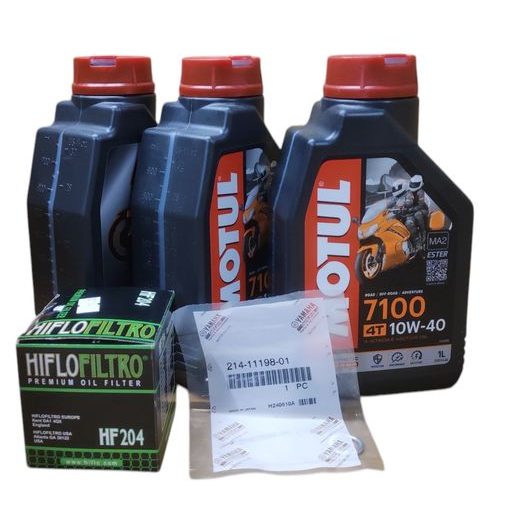Sada na výmenu oleja Yamaha Motul 7100 3L