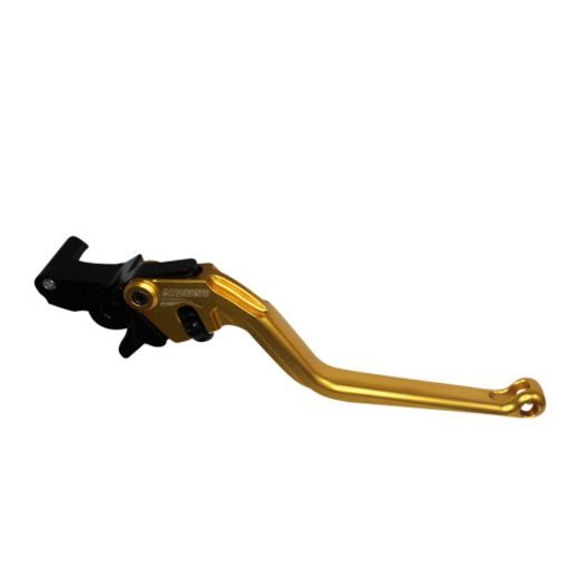 Brzdová páčka ACCOSSATO fixed CNC-worked aluminium, gold