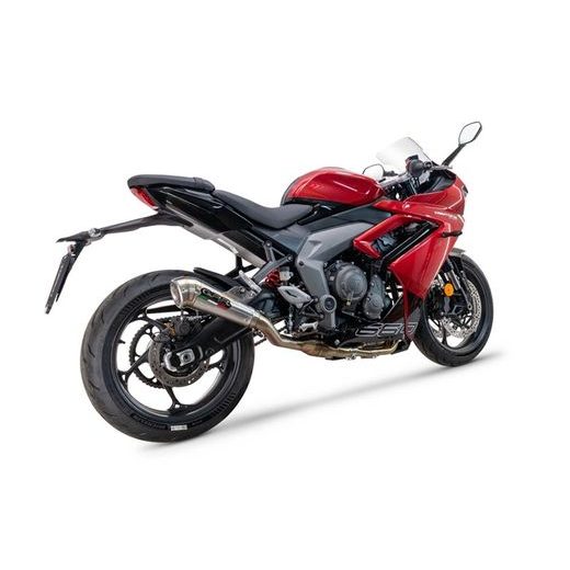 Výfuk kompletný GPR POWERCONE EVO E5.T.100.RACEDB.PCEV Brushed Stainless steel including removable db killer