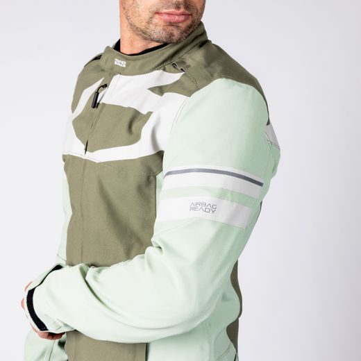 Laminated jacket iXS RAPID-STX 2.2 X2-311426 olive-light green 5XL