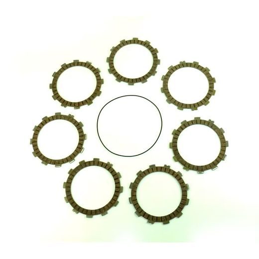 Friction plates kit with clutch cover gasket ATHENA P40230053