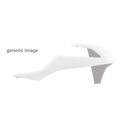 Spojler chladiča POLISPORT 8417800007 (pár) Neonovo žltá