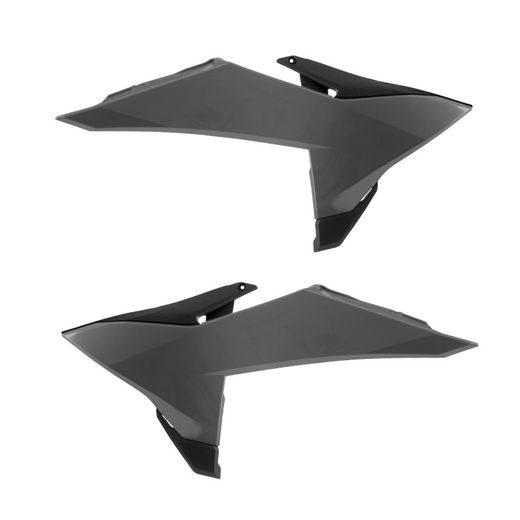 Spojler chladiča POLISPORT 8506100004 Nardo grey / Black