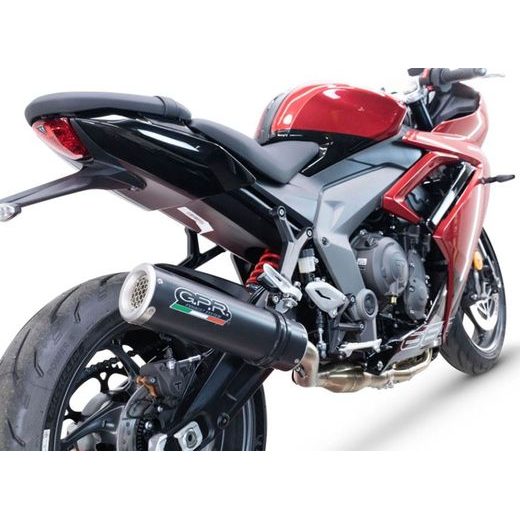 Výfuk kompletný GPR M3 E5.T.97.RACEDB.M3.BT Matte Black including removable db killer