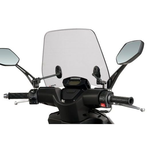 Plexi na motorku PUIG TRAFIC 3617H dymové