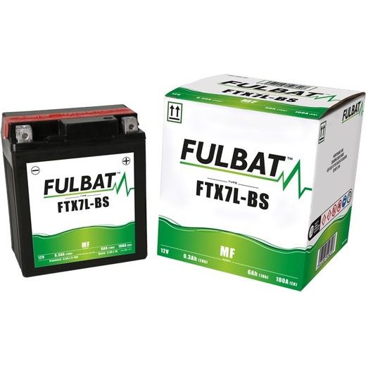 Bezúdržbový motocyklový akumulátor FULBAT FTX7L-BS (YTX7L-BS)