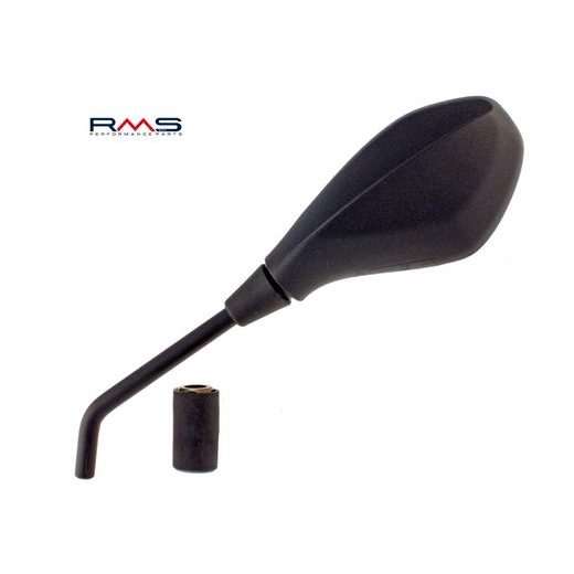 Zpätné zrkadlo RMS 122760630 ľavý čierna