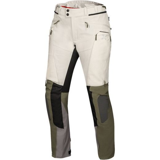 Women's pants iXS VENTURE-AIR 1.0 X2-055605 light grey-olive D5XL
