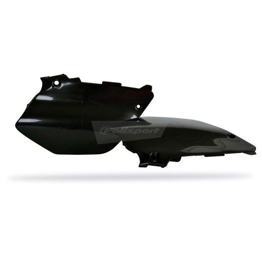 Bočné číslové tabuľky POLISPORT 8600600002 (pár) čierna