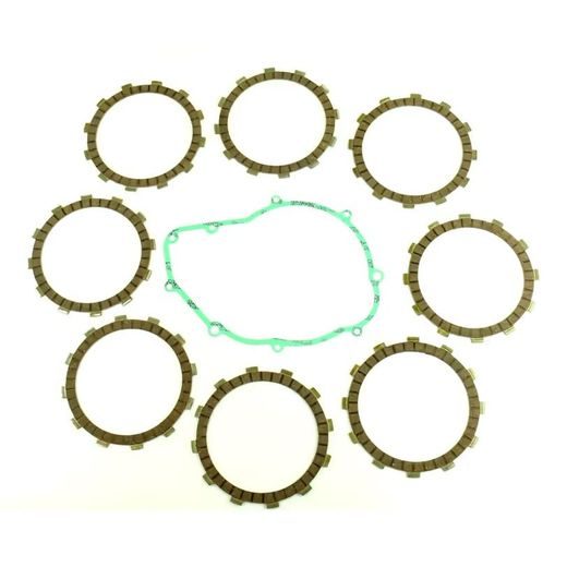 Friction plates kit with clutch cover gasket ATHENA P40230041