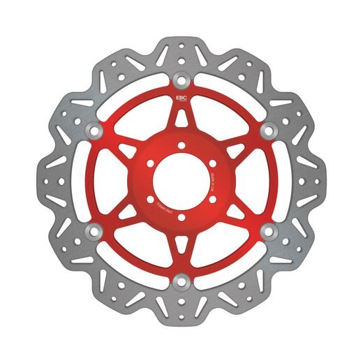 Brzdový kotúč EBC VR614RED červená
