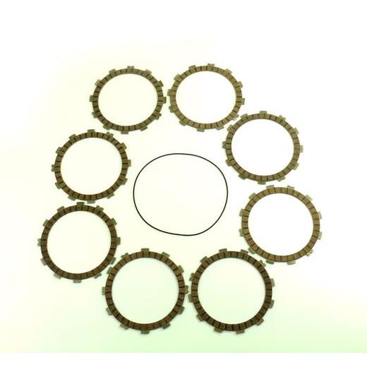 Friction plates kit with clutch cover gasket ATHENA P40230096