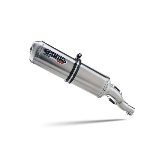 Výfuk kompletný GPR SATINOX CO.E4.H.233.SAT Brushed Stainless steel including removable db killer and catalyst