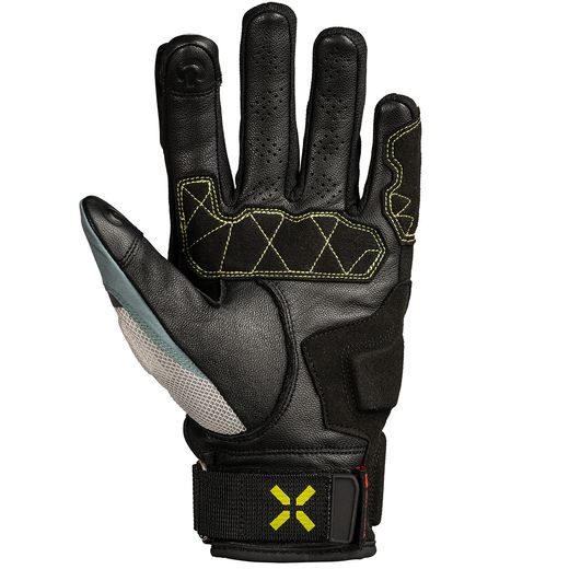 Rukavice iXS VENTURE-AIR 1.0 X4-050406 black-blue grey-lime yellow 4XL