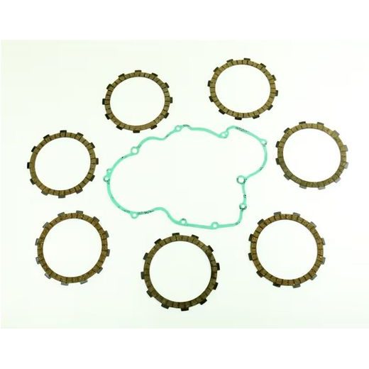 Friction plates kit with clutch cover gasket ATHENA P40230049