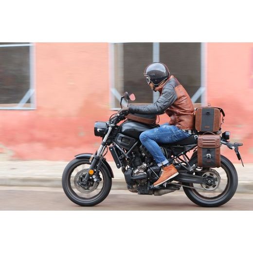 Bočná taška na motorku SHAD CAFE RACER SR38 X0SR3821 10l čierna